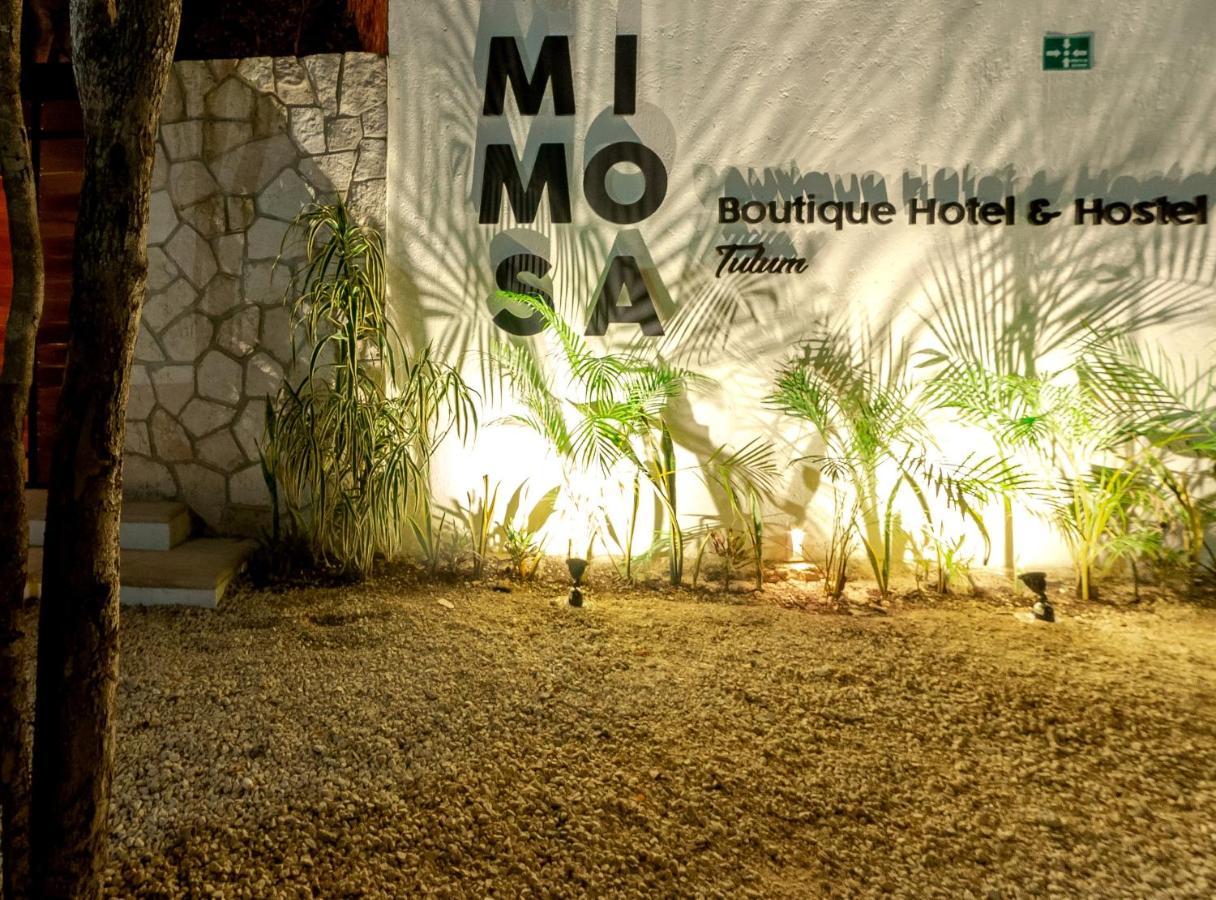 Mimosa Tulum Hostel Buitenkant foto